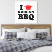 Toile I Love Korean BBQ (고 기 구 이) (Insitu(Chambre))