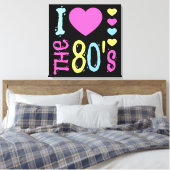 Toile I Love the 80s Disco Costume (Insitu(Chambre))