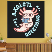 Toile I Questions Axolotl (Insitu(Salon))