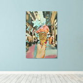 Toile Ice cream sprinkles (Insitu (Plancher de Bois))