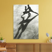 Toile Ice skating Couple (Insitu(Salon))