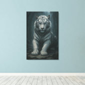 Toile Ice Spirit White Tiger – Mystic Guardian of Calm P (Insitu (Plancher de Bois))