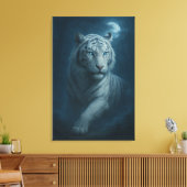 Toile Ice Spirit White Tiger – Mystic Guardian of Calm P (Insitu(Salon))