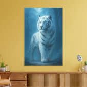 Toile Ice Spirit White Tiger – Mystic Guardian of Calm P (Insitu(Salon))