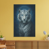 Toile Ice Spirit White Tiger – Mystic Guardian of Calm P (Insitu(Salon))