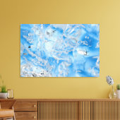 Toile Iceberg bleu cool (Insitu(Salon))