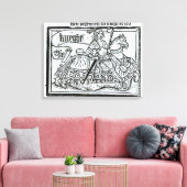 Toile 'Ici commence le conte des rois' (Insitu(Salon))