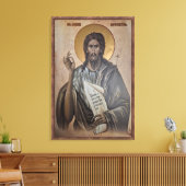 Toile Icon of the Saint John (Insitu(Salon))