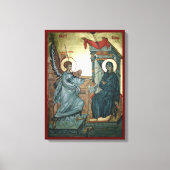 Toile Icône Annonciation (Recto)