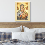 Toile Icône d'aide perpétuelle de Notre-Dame. (Insitu(Chambre))
