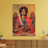 Toile Icône de l'Ange Michael, grec, 18ème siècle (Insitu(Salon))