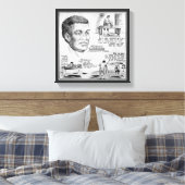 Toile Icône de l'histoire noire : Benjamin Banneker, Sci (Insitu(Chambre))