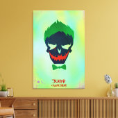 Toile Icône de tête de joker du peloton | de suicide (Insitu(Salon))