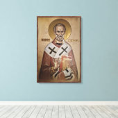 Toile Icône du cadre Saint-Nicolas 2 (Insitu (Plancher de Bois))