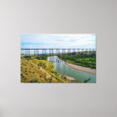 Toile Icône ferroviaire de l'Alberta (Recto)