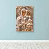 Toile Icône orthodoxe (Insitu (Plancher de Bois))