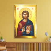 Toile icône orthodoxe de Jésus-Christ (Insitu(Salon))