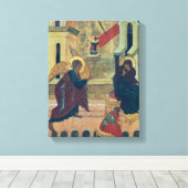 Toile Icône représentant l'Annonciation (Insitu (Plancher de Bois))