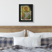 Toile Icône Saint Patrick sur Vert (Insitu(Chambre))