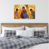 Toile Icône Sainte Trinité par Rublev Art orthodoxe byza (Insitu(Chambre))