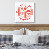 Toile Icônes de Géorgie Atlanta (Insitu(Chambre))