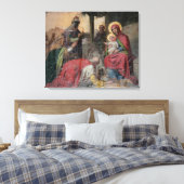 Toile icongraphie orthodoxe serbe à l'église de Valjevo. (Insitu(Chambre))