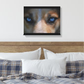 Toile Icy Blue Canine Eyes (Insitu(Chambre))