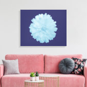 Toile Icy Blue Marigold Canvas Imprimer (Insitu(Salon))