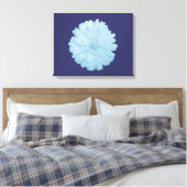 Toile Icy Blue Marigold Canvas Imprimer (Insitu(Chambre))