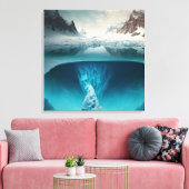 Toile Icy Mountain View (Insitu(Salon))