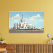 Toile Idaho Falls, ID - Mormon Temple View (Insitu(Salon))