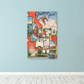 Toile Idaho (Ski)Grandes Scènes De LETTREIdaho (Insitu (Plancher de Bois))