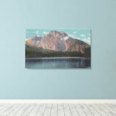 Toile IdahoVue du mont Moran du lac LeighIdaho (Insitu (Plancher de Bois))