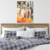 Toile Idéography of Golden Light (Insitu(Chambre))