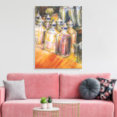 Toile Idéography of Golden Light (Insitu(Salon))