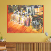 Toile Idéography of Golden Light (Insitu(Salon))