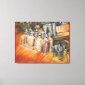 Toile Idéography of Golden Light (Recto)