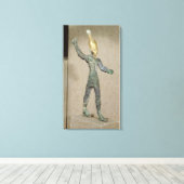 Toile Idole du dieu Baal, d'Ugarit, Syrie (Insitu (Plancher de Bois))