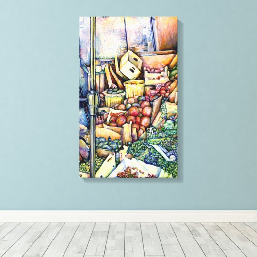 Toile If God had made it it better, she would have kept (Insitu (Plancher de Bois))