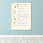 Toile IF, Poème inspiré de Rudyard Kipling (Insitu (Plancher de Bois))