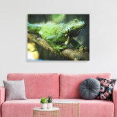 Toile Iguane vert (Insitu(Salon))