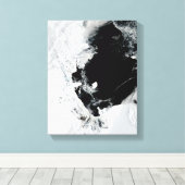 Toile Iiceberg B-15J dans la mer de Ross, Antarctique (Insitu (Plancher de Bois))