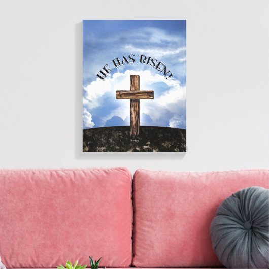 Toile Il Est Devenu Un Ciel De Croix Robuste (Insitu(Salon))