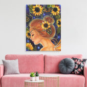 Toile Il est temps d'être libre fae canvas print Par Ren (Insitu(Salon))