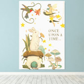 Toile Il était une fois un conte de fées (Insitu (Plancher de Bois))