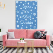 Toile Il fait froid dehors (Insitu(Salon))