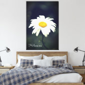 Toile Il M'Aime Daisy Canvas (Insitu(Chambre))