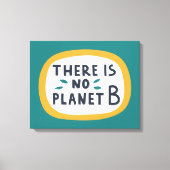 Toile Il N'Y A Pas De Planète B (Recto)
