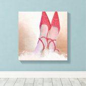 Toile Il n'y a pas d'endroit comme chez soi 2014 (Insitu (Plancher de Bois))