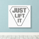 Toile Il suffit de le soulever (Insitu (Plancher de Bois))